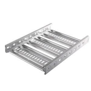 China Dikte 1,0-3,0 mm Elektro-gegalvaniseerde ladder type kabelbak en accessoires bundel Te koop