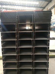 China Hot-Dip Galvanized Trough Cable Tray C1-100X200 für den Kanalbau zu verkaufen