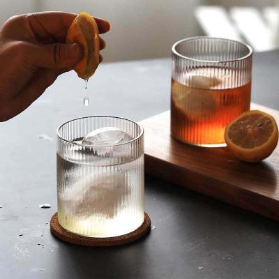 China Viable Set Reusable Glass Tea Cups Beer Ice Cream Tea Coffee Mug Drinking Water Tumbler Wine Maker for sale