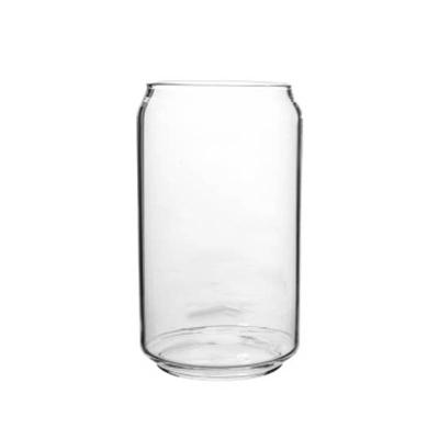 China Heatable Glass Mug 16oz Fashion Color Changing Clear Beer Coke Tea Coffee Drink Glass Box for sale