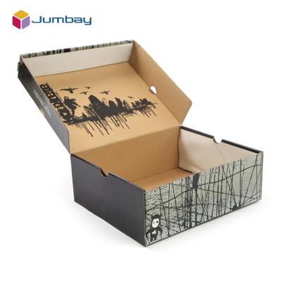 China China Manufacturer Custom High End Box Biodegradable Gift Cardboard Paper Shoe Box Packaging For Shoe for sale