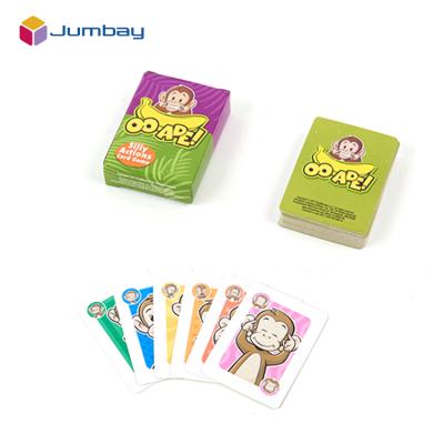 China Paper/Plastic/PP/Cardboard/Wood/Others Personalized Kids Flash Cards Customization Educational Card Game Say Some Words for sale