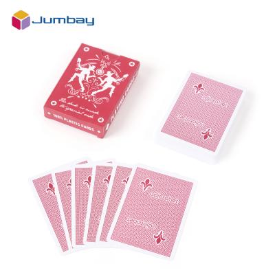 China Professional Paper/Plastic Playing Cards Name in kmart Maker Deck English Playing Cards for sale