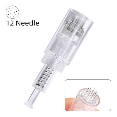 China Permanent Hot Selling Replacement Needle Cartridge Disposable Micro Needles For Dr. Pen Machine Microneedling Derma Pen Needle Cartridge for sale