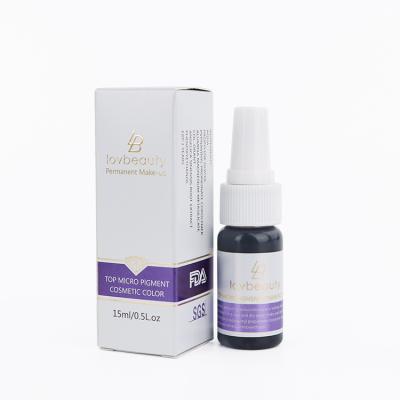 China 35G/Piece Private Label Plant Material UGP Dye Permanent Makeup Eyebrow Microblading Dye With Purple for sale