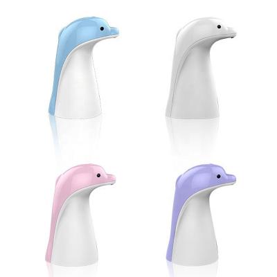 China Foam Soap Dispenser 350ml Cartoon Shape Infrared Sensor Automatic Hand Gel Wash Dispenser No Touch Smart Foaming Hand Soap Dispenser for sale