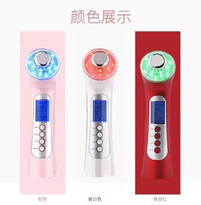 China Peep Remover 5 in1 Skin Tightening LED Face Beauty Equipment Facial Lift Device Anti Wrinkle Machine for sale