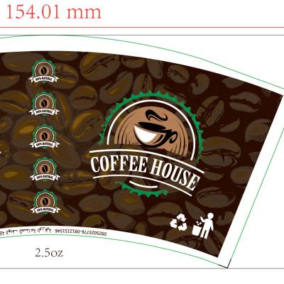 China Juice Soda Cola Milk Tea Paper Cup Disposable Cold Drinking Cup Fan _take Design Hot Paper Away Printing Supplier Wholesale Bags for sale