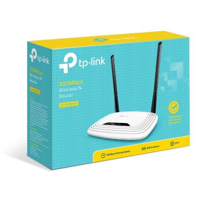 China Home In 99% New 300Mbps Wireless Router TL-WR841N N Wireless Router Running Tp-Link 4 Port With English Package for sale