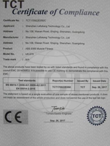 CE - Shenzhen Loveka Technology Co., Ltd.