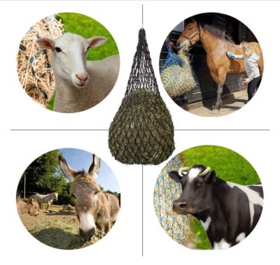 China Hot Selling Bale Hay Packing Hay Feed Straw PP Material Round Net Slow Net For Horses for sale