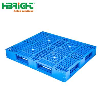 China Durable HDPE Warehouse Double Sided Cheap Plastic Pallet for sale