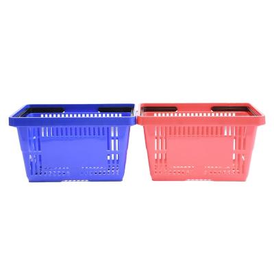 China Morden Supermarket Shopping Basket High Quality Plastic Basket for sale