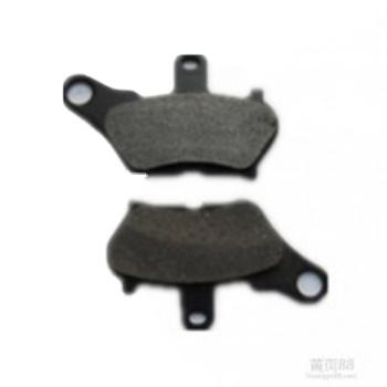 China Semi metal fmsi D1087 wear resistant asbestos free rear disc brake pads for YAMAHA for sale