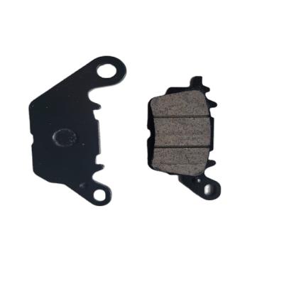 China Semi metal no noise no asbestos material ceramic material disc brake pads of motobicycle best quality wholesale cheap parts for sale