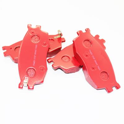 China Semi metal no noise no asbestos material ceramic material disc brake pads of motobicycle best quality wholesale cheap parts for sale