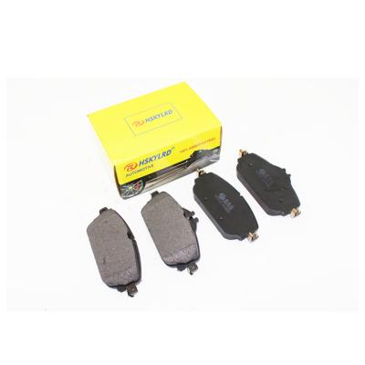 China Mercedes Actros MP2 MP3 brake parts semimetal brake pad 4140K 29087 WVA29087 WVA29108 WVA29202 0024204920 0064201020 144.1x60x19.4 144.1x70x19.4 for sale