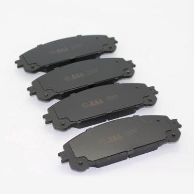 China KAIYUE NO copper noise free metalicl bottom brake pads 04465-0E010 166.7x59.4x17.6mm for sale