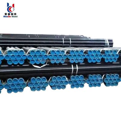 China Structural Pipe ASTM A53 GR.B Seamless Carbon Steel Pipe With Black Paint Used For Structural Pipe for sale