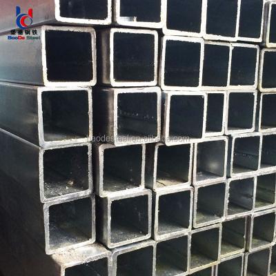 China Structure Pipe ASTM A500 Square Cavity Section Structural Square Seamless And Welded Tube for sale