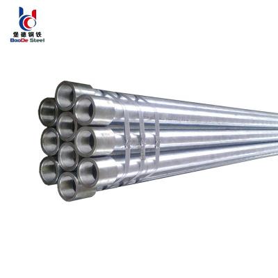 China Structural pipe 3/4 inch galvanized conduit ERSC electrical steel pipe per ANSI C80.1-2005 for sale