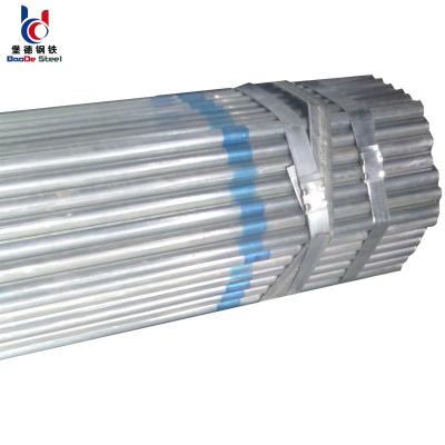 China Boiler Pipe Pre Galvanized Round GI Pipe Price List for sale