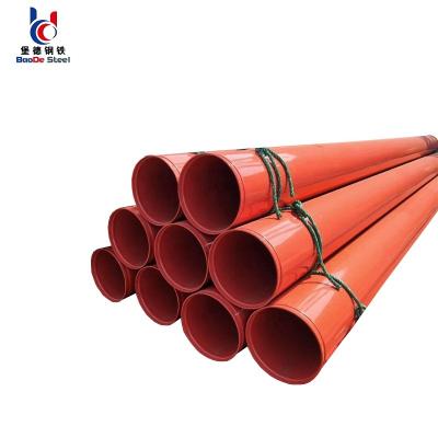 China Liquid Hose Schedule 40 Standard Fire Fighting Steel Pipe Price for sale