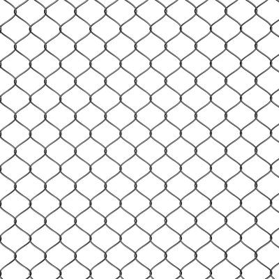 China Fence Mesh Low Price Diamond Wire Mesh Factory Hot Dipped Galvanized Chain Link Fence for sale