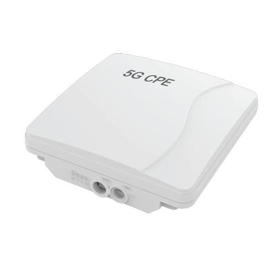 China 5G Indoor CPE NSA&SA 5G NR CPE Router Outdoor Mobile Gateway Supported 5G LTE HSPA WCDMA Network for sale