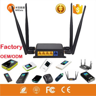 China Car wifi router LTE wifi router CPE vehicle wifi dongle 4G wifi dongle sim card modem vehicle wifi bus router with antenna RJ45 for sale