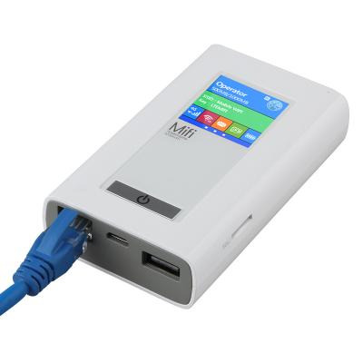 China Desktop dual SIM router LTE wifi dongle modem RJ45 powerbank pocket wireless hotspot home personal card for sale