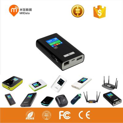 China Mini wifi 4G mobile phone router sim card modem 4G router dongle travel wifi power bank for sale