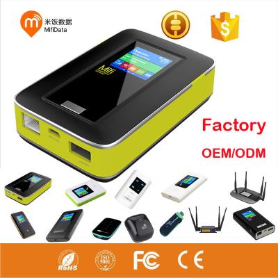 China ENTERPRISE Hotspot 5200mAh power bank 3g/4g wifi router travel sim card modem LTE wifi router portable CPE router power bank RJ45 for sale