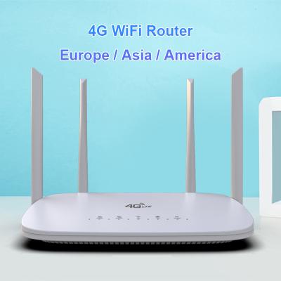 China NO LC116 4G wifi router SIM card hotspot CAT4 32 users RJ45 WAN LAN modem LTE wireless CPE for sale