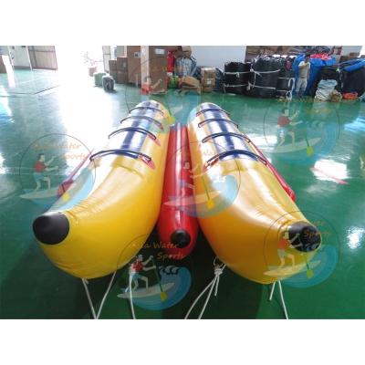 China Water Sports 8 Towable Tubes Ski Towable For Water Inflatable Person Inflatable Banana Sport for sale