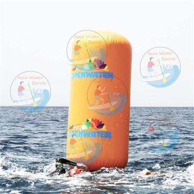 China Customized Advertising Inflatable Marker Buoy Inflatable Water Floating Tube By Sea For Sale for sale