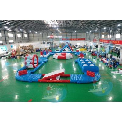 China Hot Vinyl Inflatable Water Park Aqua Fun Park Inflatable Water Park for sale