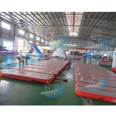 China Physical health ; Yoga exercises; High Quality AirTrack P1 P2 Inflatable Gymnastics Mat Air Floor Gymnastics Home Mat Inflatable Air Track For Sports Schools for sale