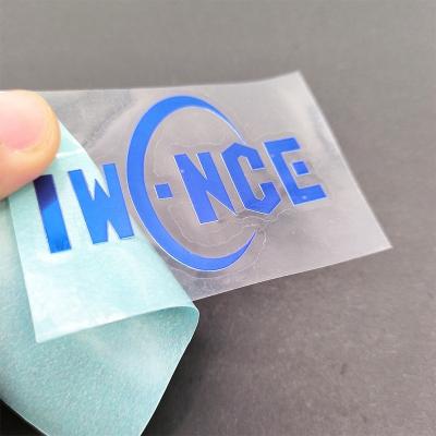 China Shenzhen Nickel Metal Fabrication Thin Waterproof Perfume Glass Label Custom Metal Sticker for sale