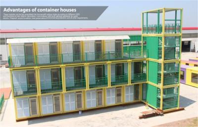 China Luxury Prefab Shipping Container Homes for sale