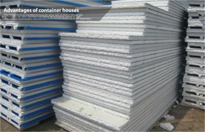 China Portable Modular Container Home Kits EPS sandwich panel , durable and waterpfoof for sale