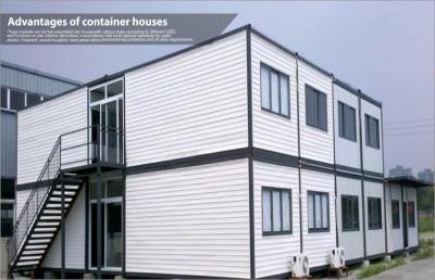 China O andar dois pré-fabricou a acomodação, casas modulares da multi família para o dormitório do pessoal à venda