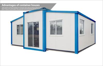 China Prefab Modulair Vouwend Containerhuis voor Hotel/Economische Personeelsslaapzaal Te koop