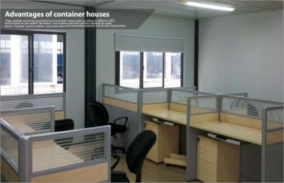 China 50mm EPS Comité het Mobiele Huis van Bureaucontainers voor Pakhuis of Workshop Te koop