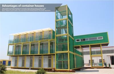 China UK Type Shipping Container Dormitory , modular container homes for living for sale