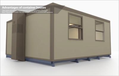 China Woon Opvouwbaar Containerhuis, Slimme Prefabcontainerhuizen voor Hotel of Kiosk Te koop