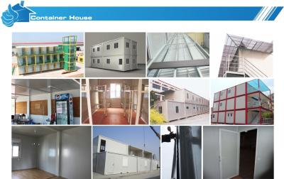 China Customized Mobile Office Containers Building with Double Floor , Steel Structure for sale