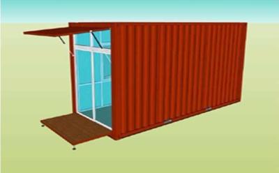 China 20ft Containerhuis met Activiteitenzaal Netheid, Binnenfaciliteiten, Stabiliteit Te koop