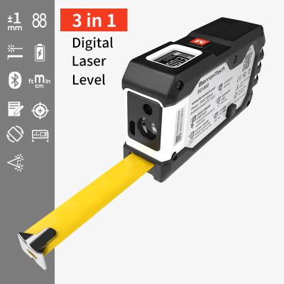 China ABS & Stainless Steel Measuring Tools Length Meter Millimeters Digital Measuring Tape for sale