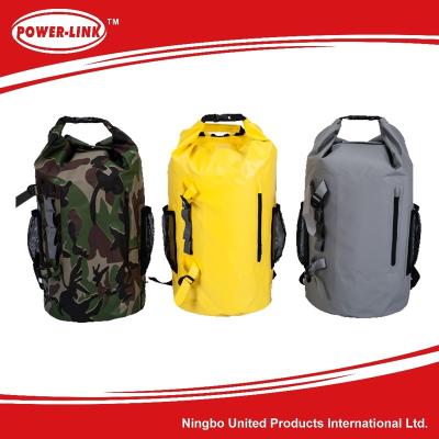 China camping & Hiking Waterproof PVC Cooler Bag Backpack , Custom Foldable Backpack Beach Bags for sale